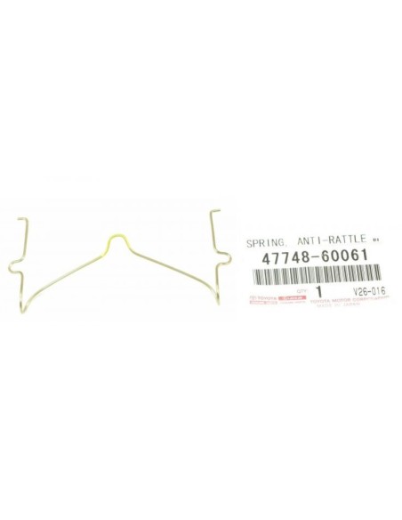 Front brake pads retaining clip for Toyota Land Cruiser J10 - Original Toyota Land Cruiser
