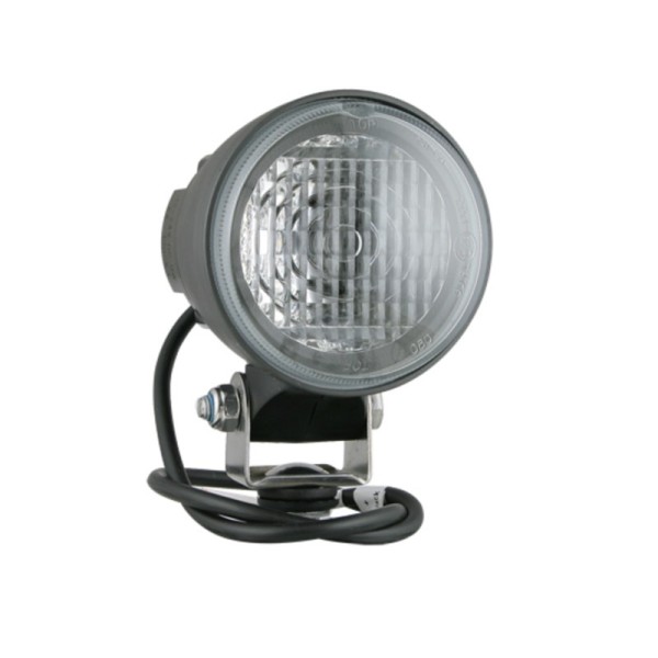 Approved round LED front headlight - Fabryka 4x4