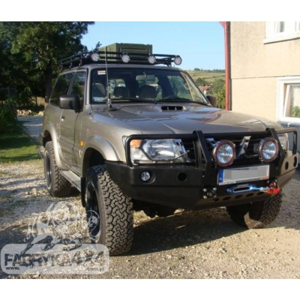Barre de toit africaine avec grille pour Nissan...