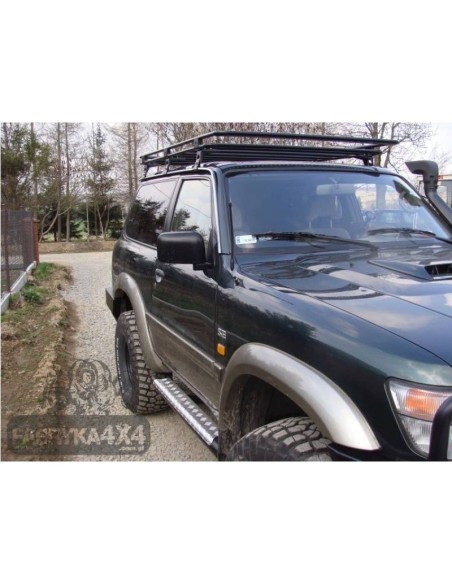 Barraca africana sem grade Nissan Patrol Y61 (3 portas) - Fabryka 4x4