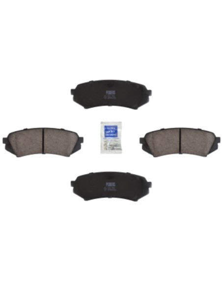 Pastillas Extreme Kevlar/cerámicas de freno traseras para Toyota Land Cruiser J10 - Pedders