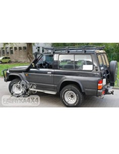 Barre de toit africaine sans grille pour Nissan Patrol... 2