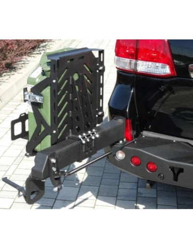 Support arrière de jerrycan (20 litres) pour support articulé j15/ j20 - Fabryka 4x4