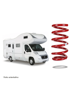 Muelle delantero reforzado (rojo) para Fiat...