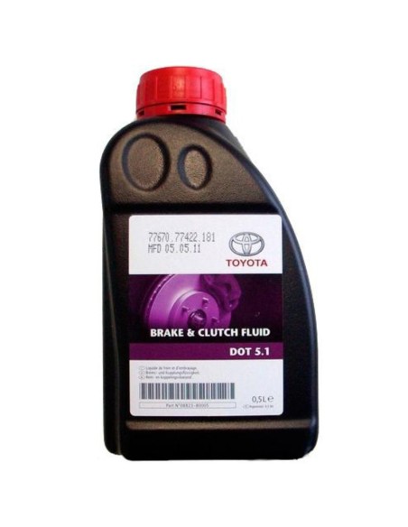 Bouteille de liquide de frein dot 5 (0,5 l) - Original Toyota Land Cruiser