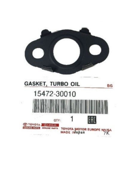 Guarnizione tubo uscita olio lubrificazione turbo, Per Toyota Land Cruiser J7 / 9 / 12 / 15 - Originale Toyota Land Cruiser