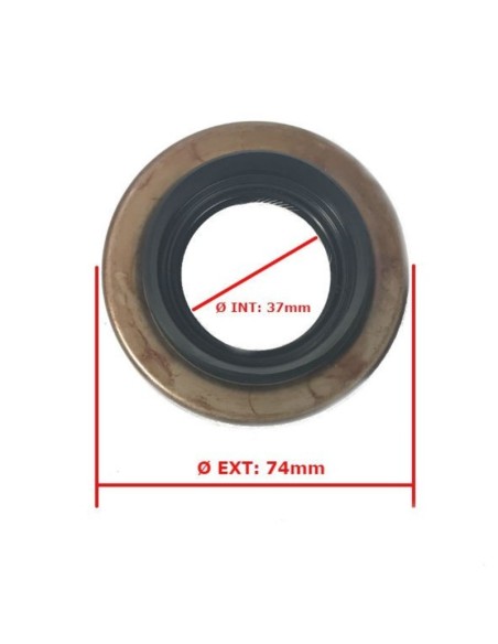 Guarnizione differenziale anteriore / posteriore (ø interno 37mm) - Originale Toyota Land Cruiser