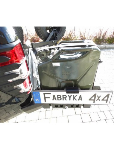 Soporte trasero de jerry can (20 litros) ford ranger px (2015-2019) - Fabryka 4x4