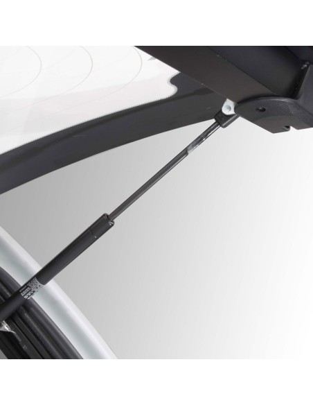 REINFORCED STYLISH HARDTOP FOR TOYOTA HILUX 2016 WITH POPOUT WINDOWS FOR PAINTING - AEROKLAS