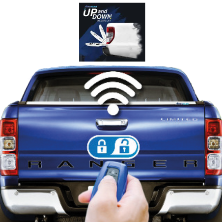 Ford Ranger Tailgate Assist (2012-) - Aeroklas