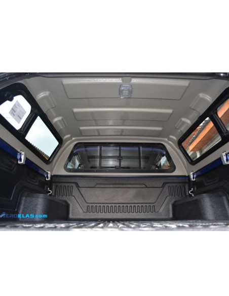 HARDTOP REFORÇADO STYLISH PARA TOYOTA HILUX 2016 COM JANELAS POPOUT PARA PINTAR - AEROKLAS