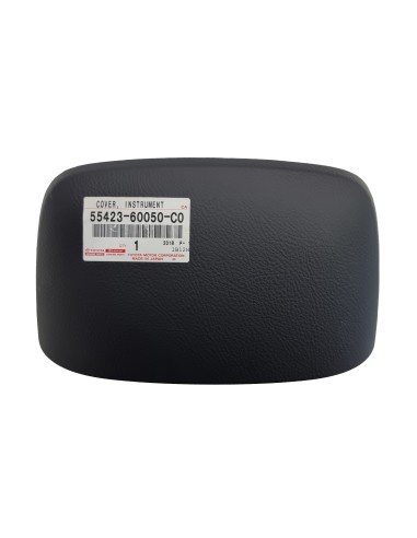 Upper dashboard cover J12 (black, with gauge) -...