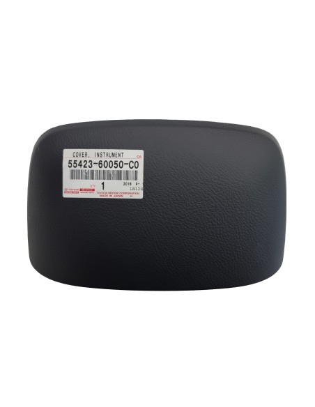 Tapa superior salpicadero J12 (negro, con medidor) - Original Toyota Land Cruiser