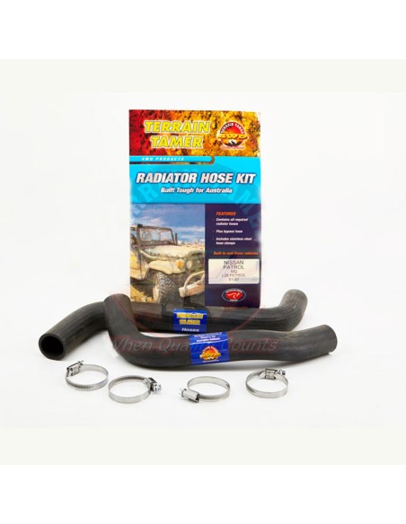 Kit di manicotti del radiatore rinforzati Nissan Patrol 160 mq (l28) - Terrain Tamer