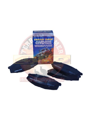 Pastilhas de freio dianteiras heavy-duty para...