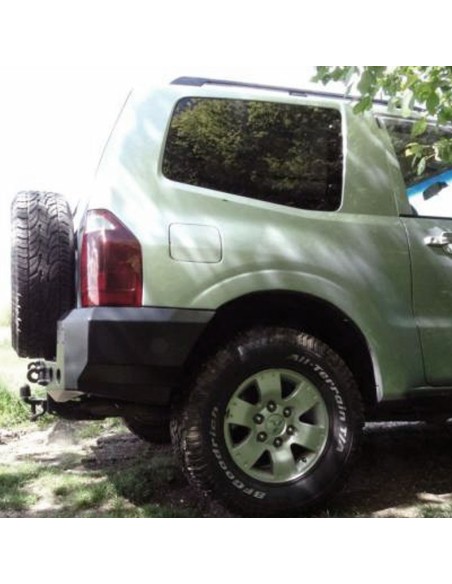 Bouclier arrière renforcé en acier pour Mitsubishi Montero V60 (3 portes) - Fabryka 4x4.
