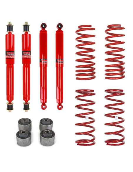 Complete reinforced suspension kit +50mm Nissan Patrol Y60 (3 doors) - Pedders