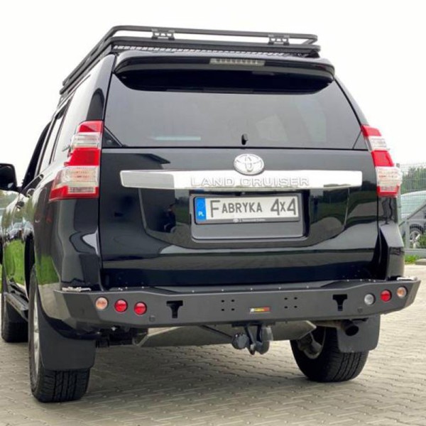 Rear bumper made of reinforced steel for Toyota...