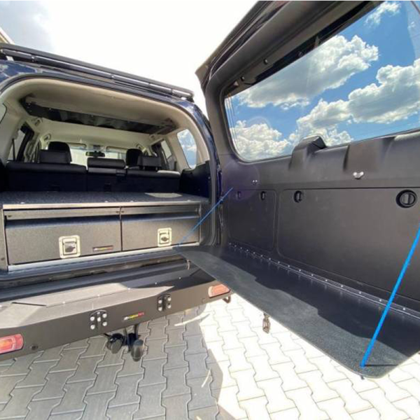 Mesa porta traseira Toyota Land Cruiser J15 (5...