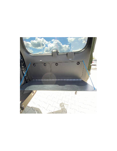 Mesa puerta trasera Toyota Land Cruiser J15...