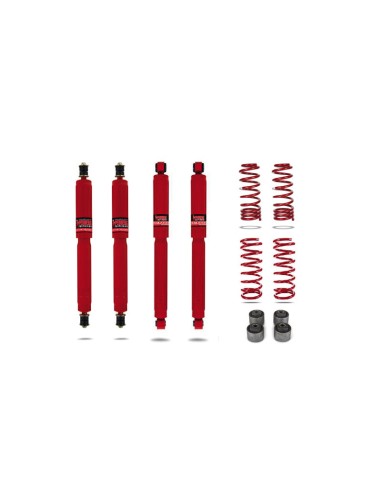 Kit suspension +75mm nissan patrouille y60 (5 portes) - Pedders