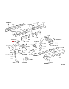 EMPAQUETADURA, TURBO A COLECTOR J-8 2