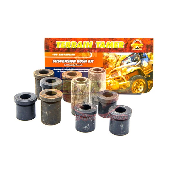 Kit de 10 silentblocks ballestas traseras...