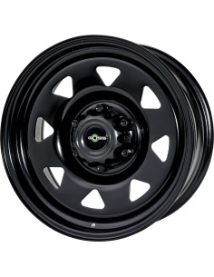 LLANTA GOSS TRIANGULAR II ACERO 7x17/6x139,7/ET +20 NEGRA
