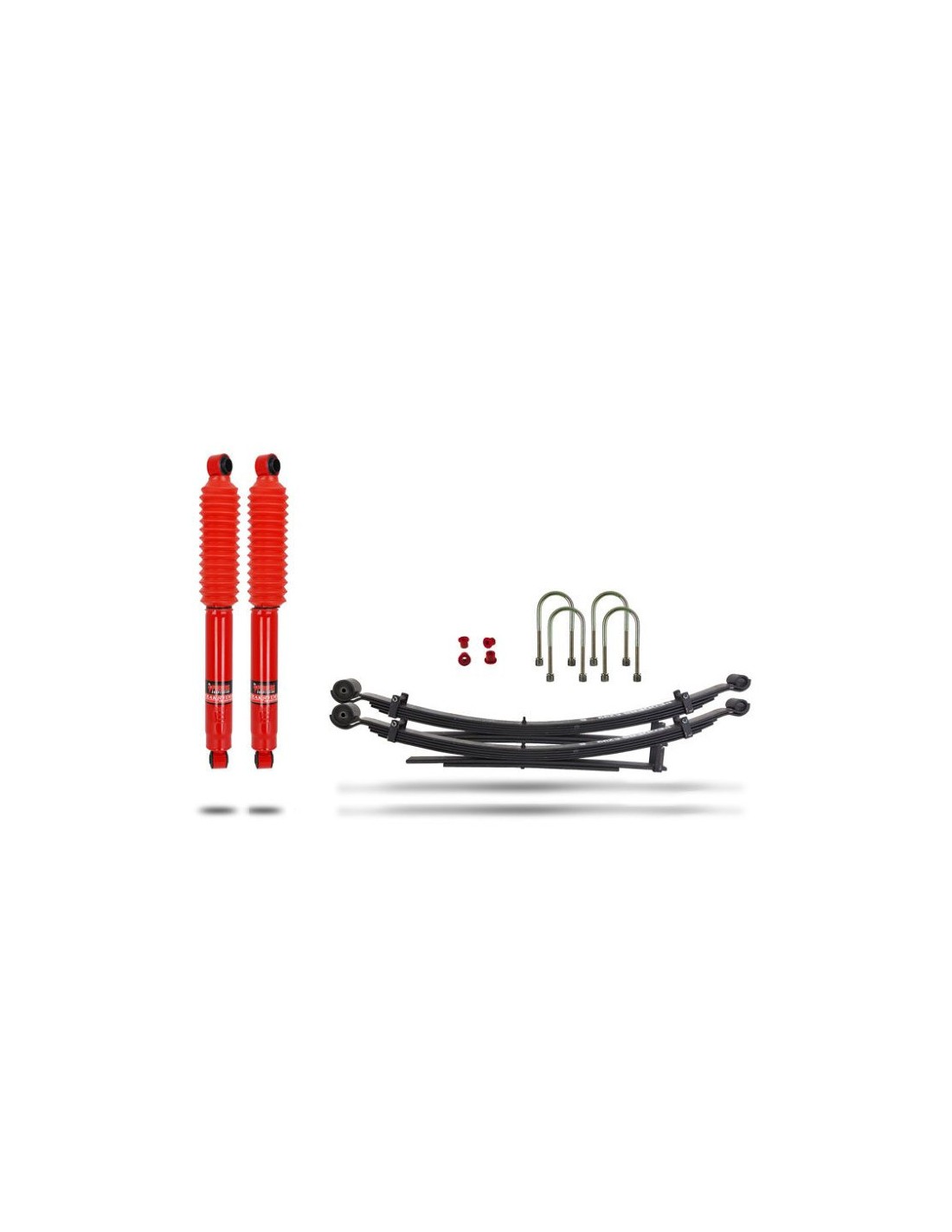 Rear suspension kit reinforced standard Ford Ranger - Pedders