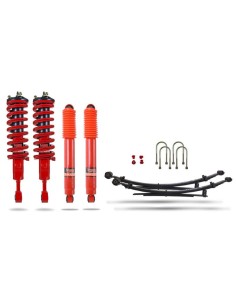 Complete reinforced foam cell pre-assembled suspension...