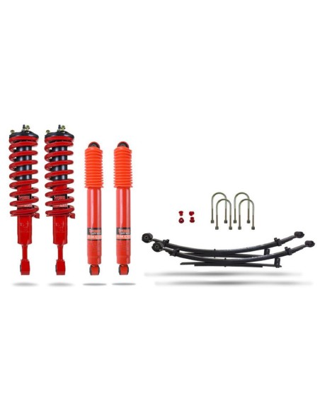 Kit de suspensão completo reforçado pré-montado foam cell +40mm Ford Ranger (até 2018) - Pedders