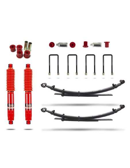 Kit de suspensión parte trasera reforzada foam cell +20mm +400kg Mitsubishi L200 (2006 - 2015) - Pedders