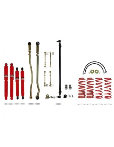 Complete reinforced suspension kit +100mm for...
