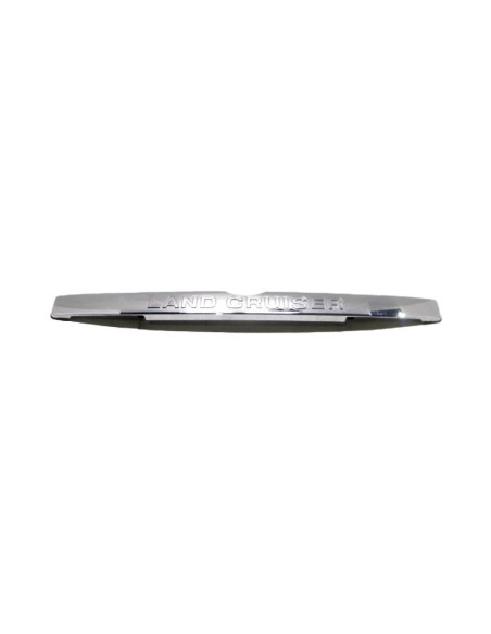 Rear Chrome Tailgate Emblem J15 - Original Toyota Land Cruiser