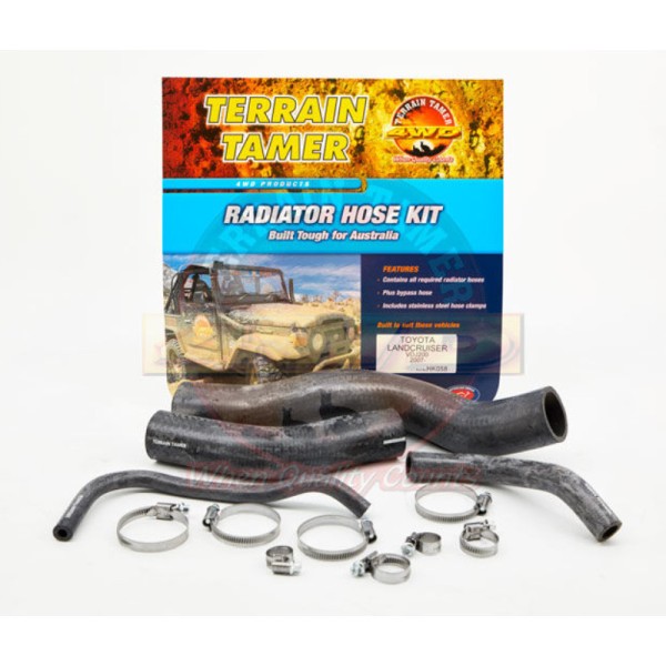 Kit of 4 reinforced radiator hoses (Engine...