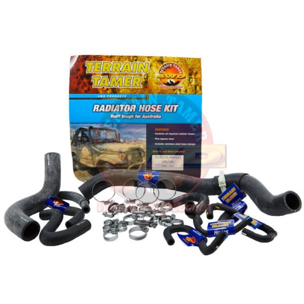 Reinforced Radiator Hose Kit of 10 (Engine...