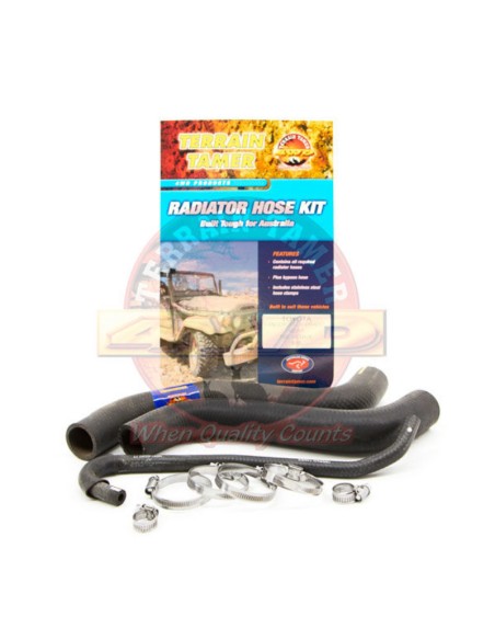 Kit de manguitos radiador reforzados Toyota Land Cruiser J9 3.4L (posterior 8 / 2000) - Terrain Tamer