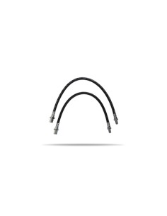 Kit de 2 flexibles de frein renforcés (+50 / 100mm)...
