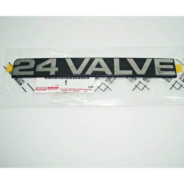 Logo "24 valve" Heckklappe Für Toyota Land...