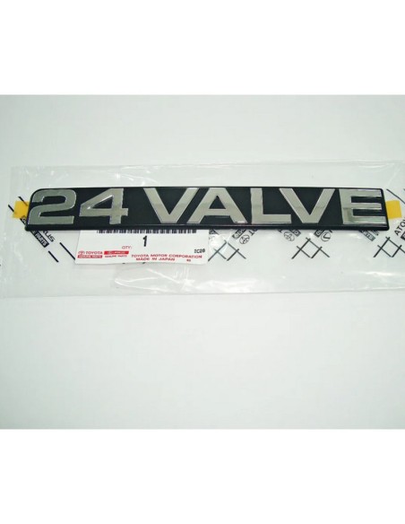 Logo "24 valve" portellone posteriore Per Toyota Land Cruiser J8 - Originale Toyota Land Cruiser