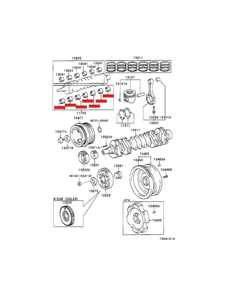 COJINETE DE BANCADA Nº 5