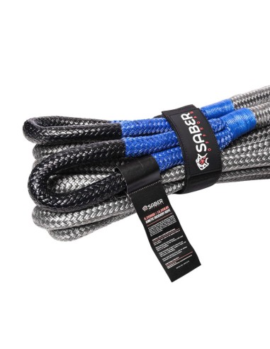 Kinetic recovery rope 9m 8.200kg - Saber Offroad