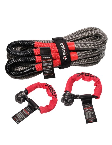 Kit de resgate 12.000kg (grilhões 18.000kg) - Saber Offroad