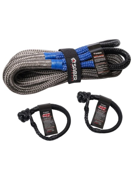 Kit de resgate 8.000kg (grilhões 10.000kg) - Saber Offroad