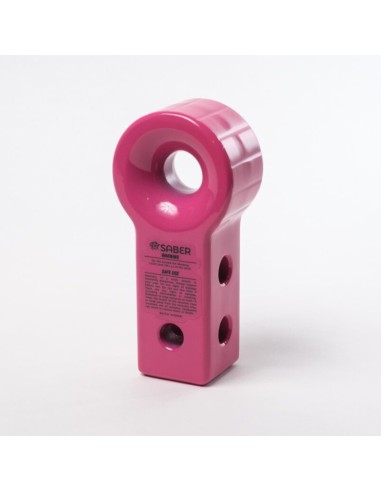 Aluminum recovery hook (pink) with shackle...