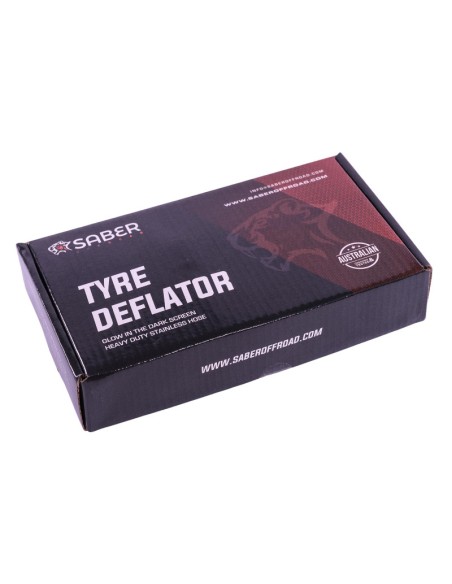 Fluorescent tire deflator - Saber Offroad