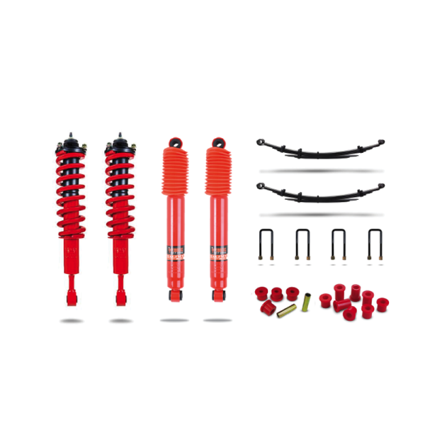 Kit de suspensão pré-montado +40mm +200kg...