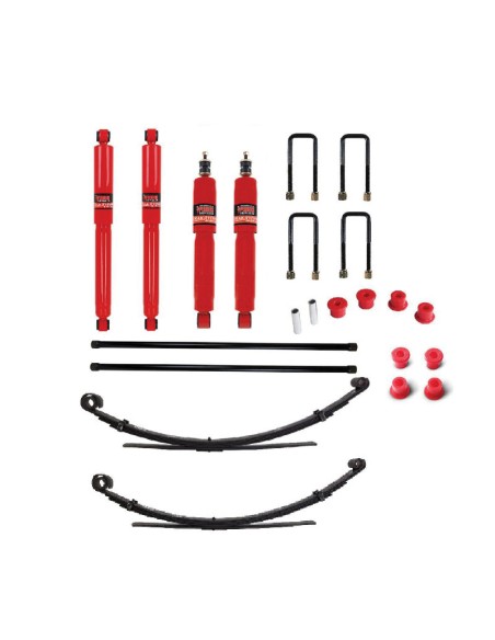 Kit de suspensão reforçado +35 mm Toyota Hilux (1997 - 2005) - Pedders