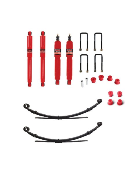 Kit de suspensión reforzado gas +35 mm Toyota Hilux (1997 - 2005) - Pedders