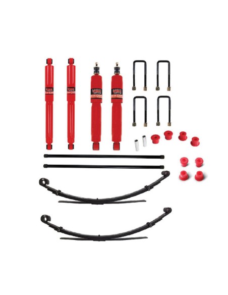 Kit de suspension renforcée +35 mm Toyota Hilux (1997 - 2005) - Pedders